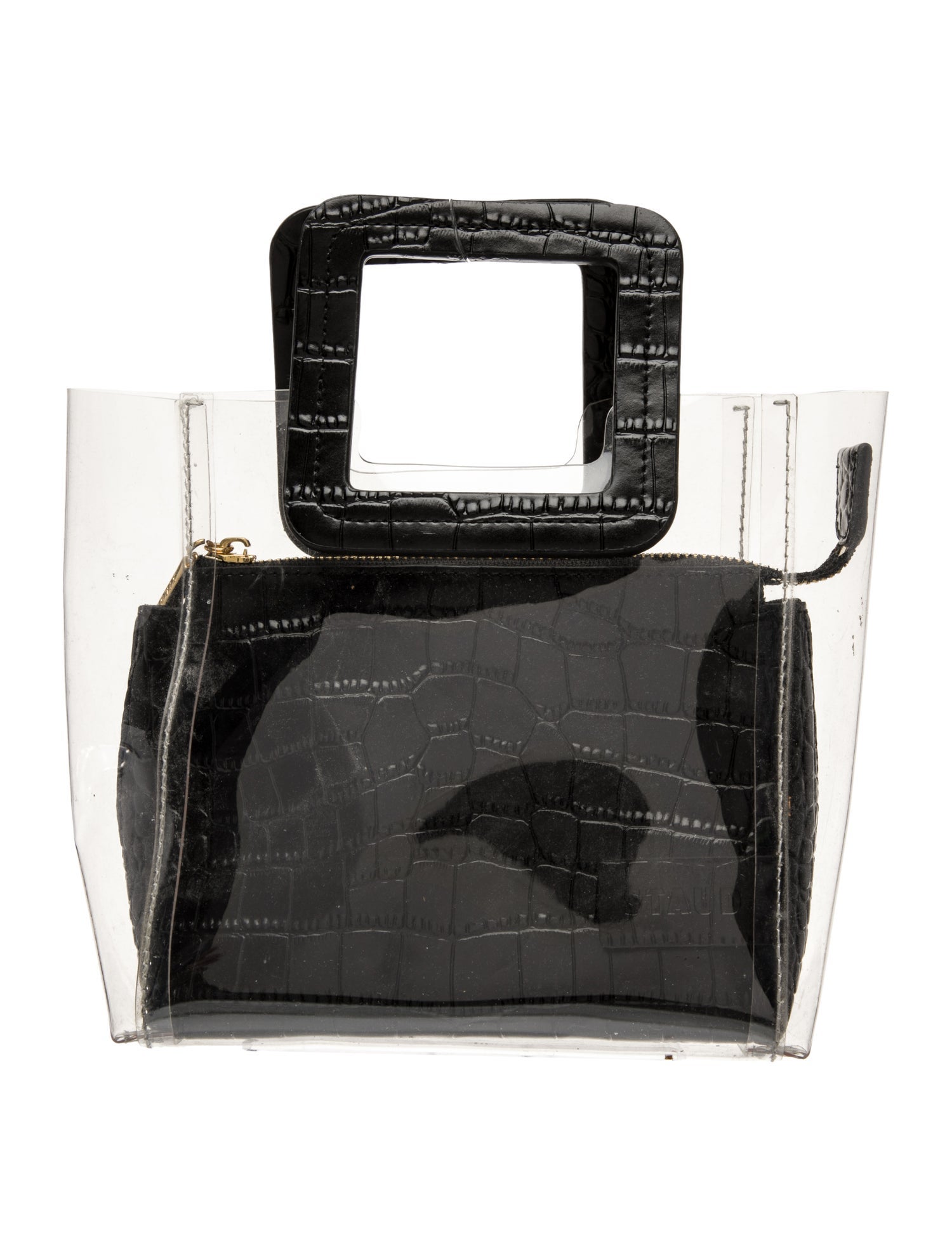 Staud Leather Top Handle Bag